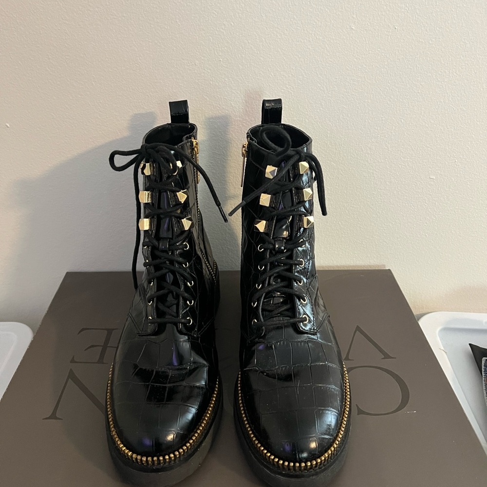 Michael Kors combat boots